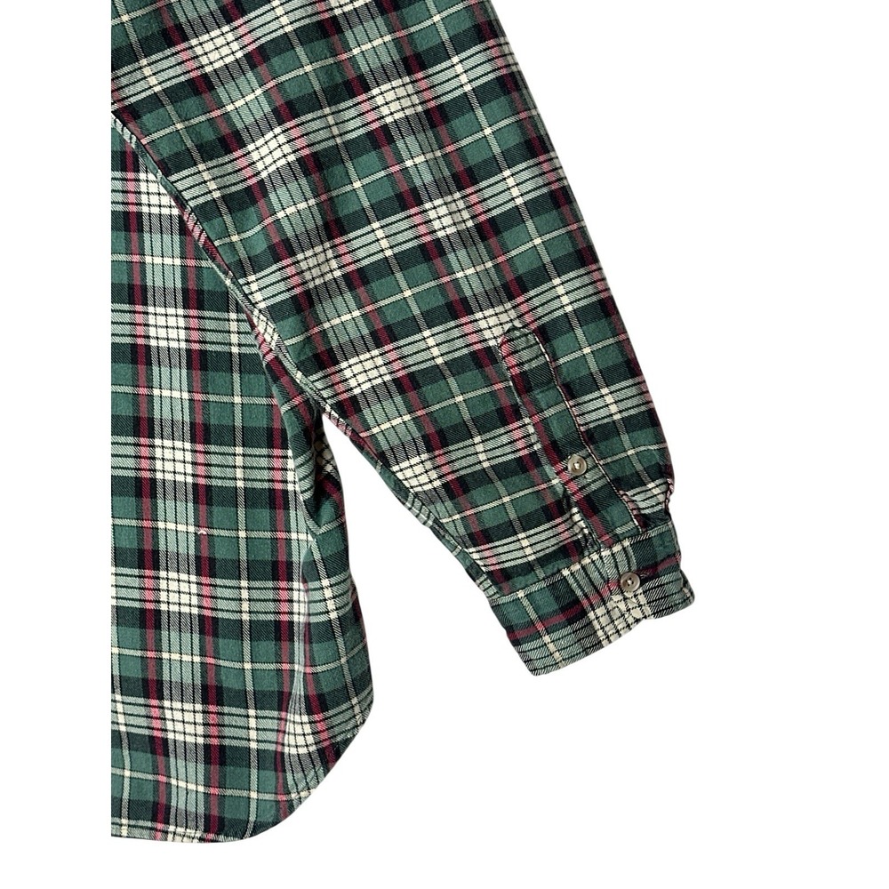 Woolrich Flannel Shirt Men's 2X Plaid Long Sleeve Button Down Pocket Outdoor - Picture 6 of 8
